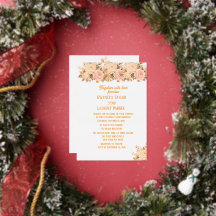 Luxury Classic Gold Foil Wedding Invitation