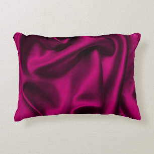 Luxury Cloth Abstract: Grunge Silk Wave Decorative Cushion
