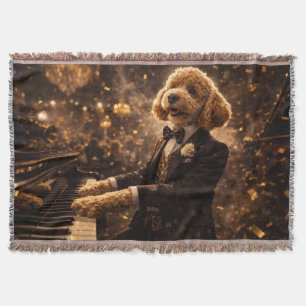 Luxury Cockapoo Blanket Elegant Dog Gift