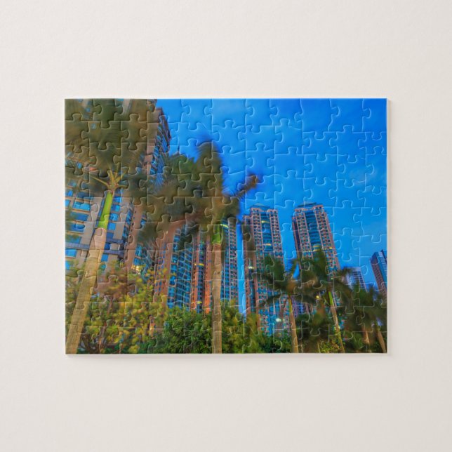 Luxury Condominiums in China Jigsaw Puzzle (Horizontal)