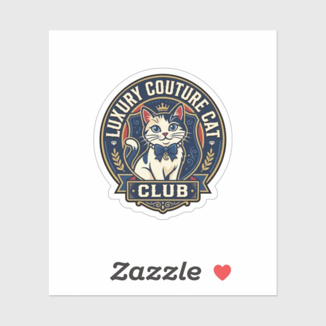 Luxury Couture Cat Cat Mum Gift Idea - Luxury Cout (Sheet)