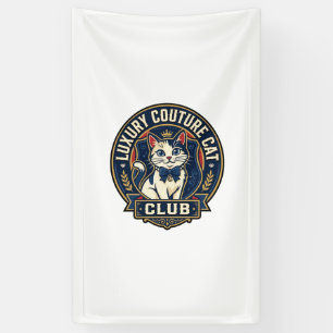 Luxury Couture Cat Cat Mum Gift Idea - Luxury Cout Banner