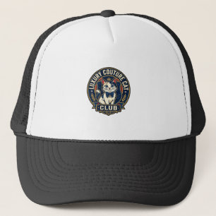 Luxury Couture Cat Cat Mum Gift Idea - Luxury Cout Trucker Hat