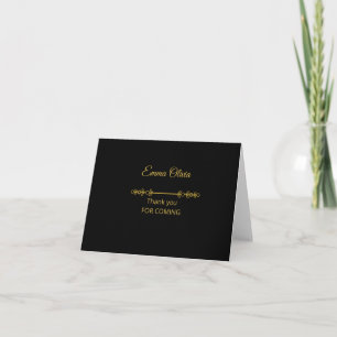 Luxury Crazy Circles Notebook – 5.5 x 8.5 journal Thank You Card
