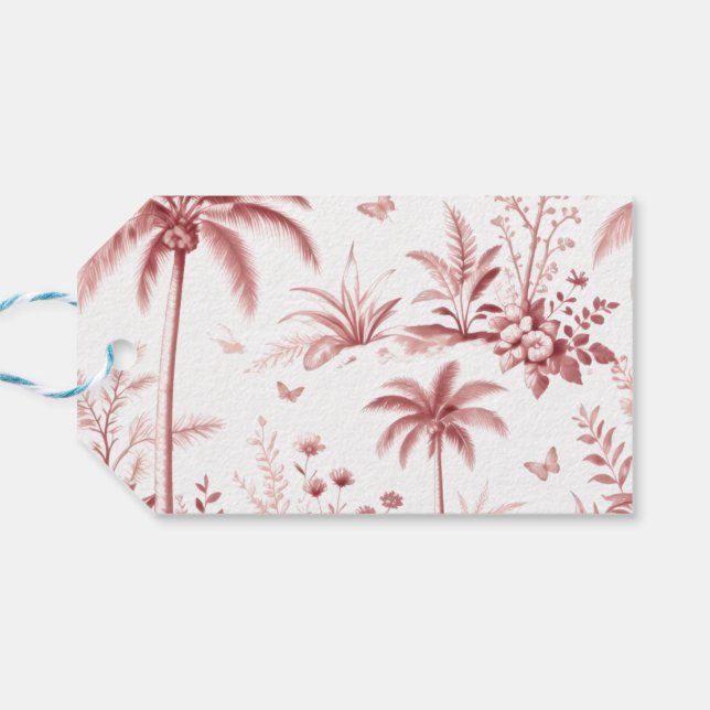 Luxury Custom Logo Paper Gift tag | Minimal Boutiq (Back Horizontal)