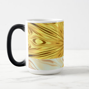 Luxury Daily Ritual: Gilded Zenith Opulent Swirl D Magic Mug