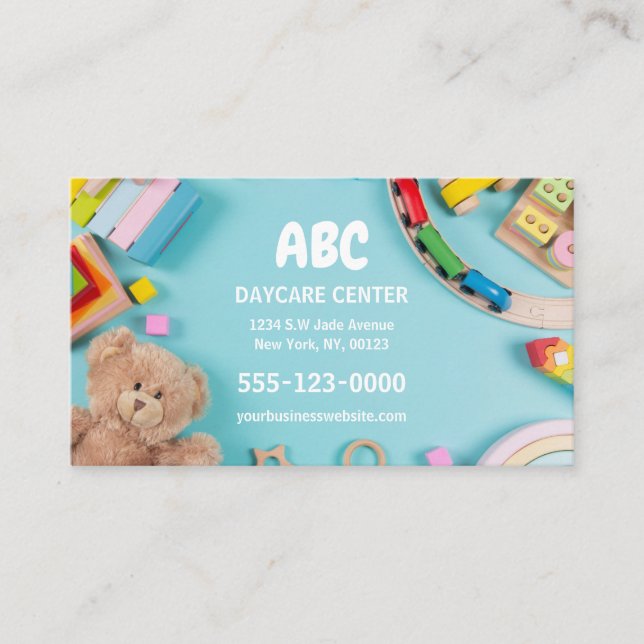Luxury Daycare Business Card (Front)
