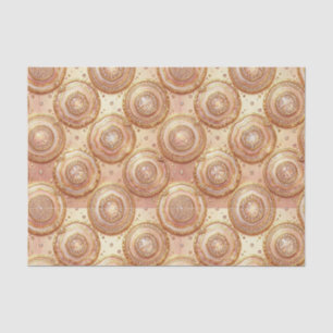 Luxury Decoupage Rose Gold + Gold Agate Geode Tissue Paper