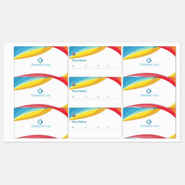 Luxury Designer Labels (Sheet)