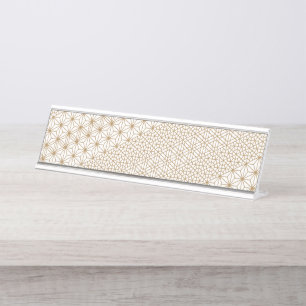 Luxury Desk Name Plate