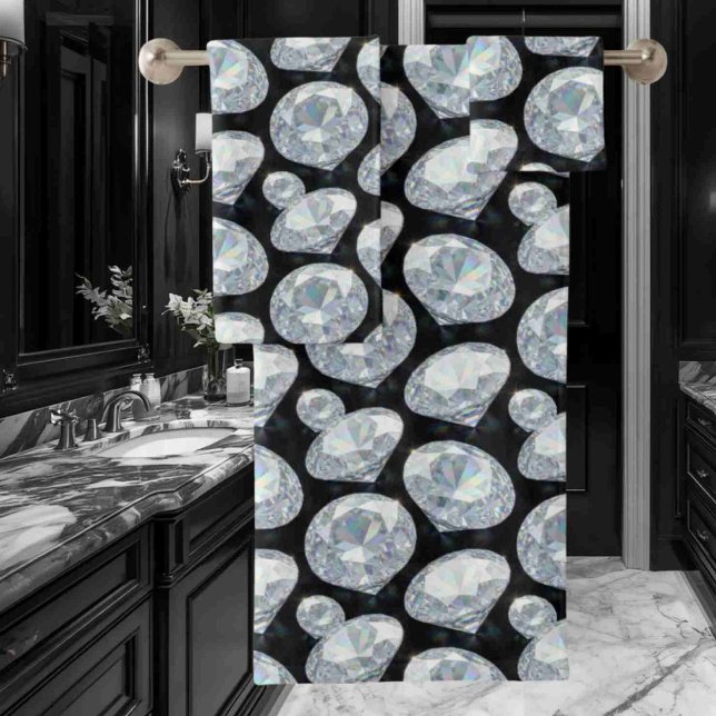 Luxury Diamond Gemstones Towel Set (Creator Uploaded)