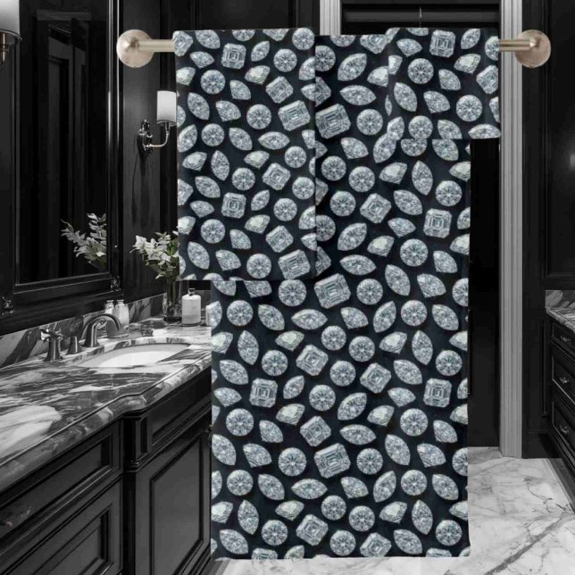 Luxury Diamond Gemstones Towel Set (Creator Uploaded)
