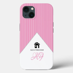 Luxury Diamond Home Initals iPhone 13 Case