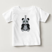 Luxury Diamond Panda Pendant in Platinum
