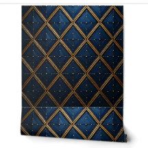Luxury Diamond Pattern Wallpaper