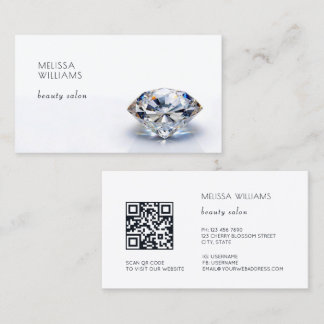 Luxury Diamonds Jeweler Business Card