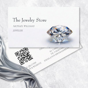 Luxury Diamonds Jeweler Jewelry Store Business Card