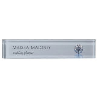 Luxury Diamonds Jeweler Jewelry Store Nameplate