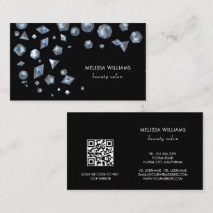 Luxury Diamonds Jeweller Jewellery Store Business Card