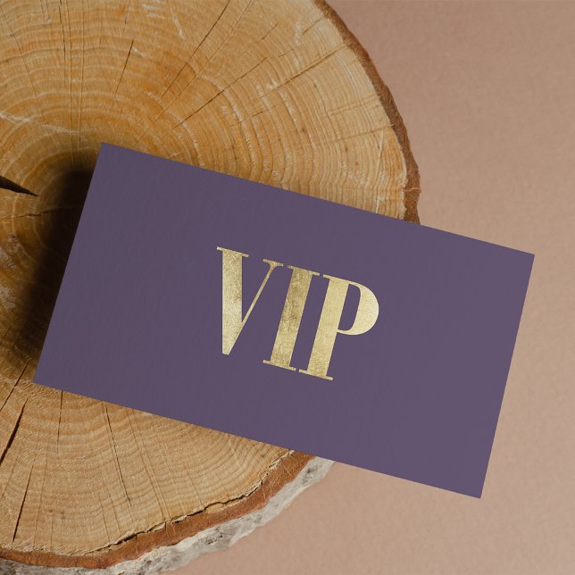 Luxury dusty purple gold VIP card club member (Luxury dusty purple gold VIP card club member)