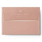 Luxury Dusty Rose Velvet Texture Wedding Envelope