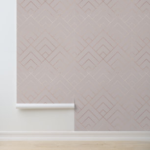 Luxury Elegant Shiny Geometric Pattern Wallpaper