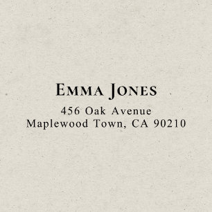 Luxury Elegant Simple Self-inking Stamp