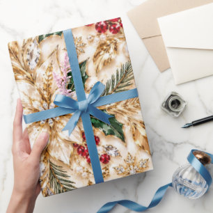 Luxury Emerald Christmas Wrapping Paper
