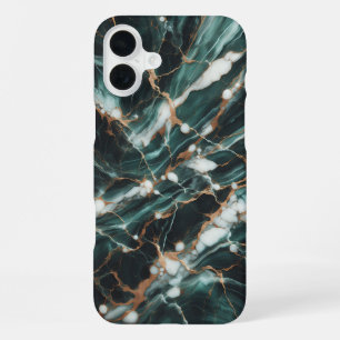 Luxury Emerald Green Marble Phone Case - Elegant