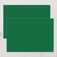 Luxury Emerald Green Minimalist Event Invitations