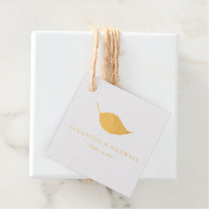 Luxury Fall Wedding Sage Green Favour Tags