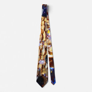 Luxury Fantasy Gemstone Abstract Tie