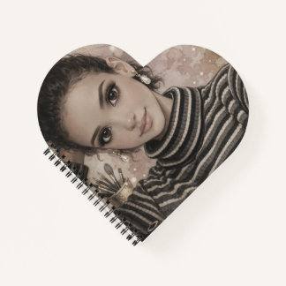 Luxury Fashion Doll– Porcelain Style Ilustration Notebook