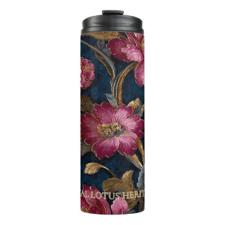 Luxury Floral Vintage Royal Thermal Tumbler