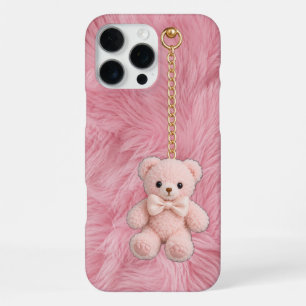 Luxury Fluffy Teddy iPhone 16 Pro Max Case