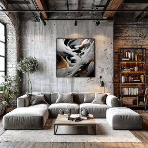 Luxury Fluid Art Poster