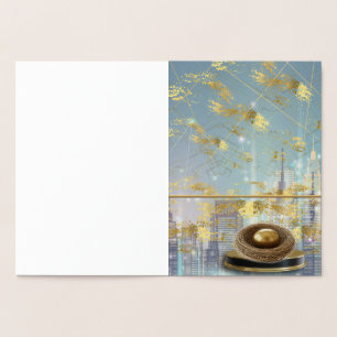  Luxury Foil Easter Invitation Card