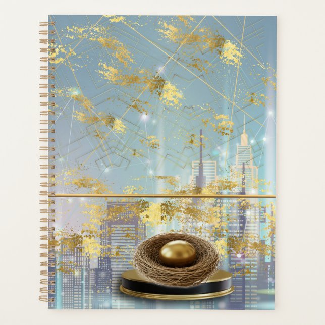  Luxury Foil Easter Invitation Card Planner (Front)