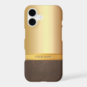 Luxury Foil Gold Custom Name iPhone 7 Plus Case