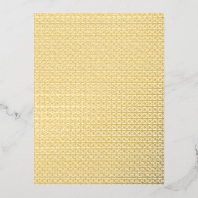 Luxury Foil Holiday Postcards Gift (Front)