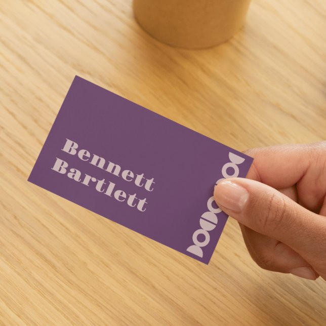 Luxury Geometric Business Card with Custom Name  (Creator Uploaded)