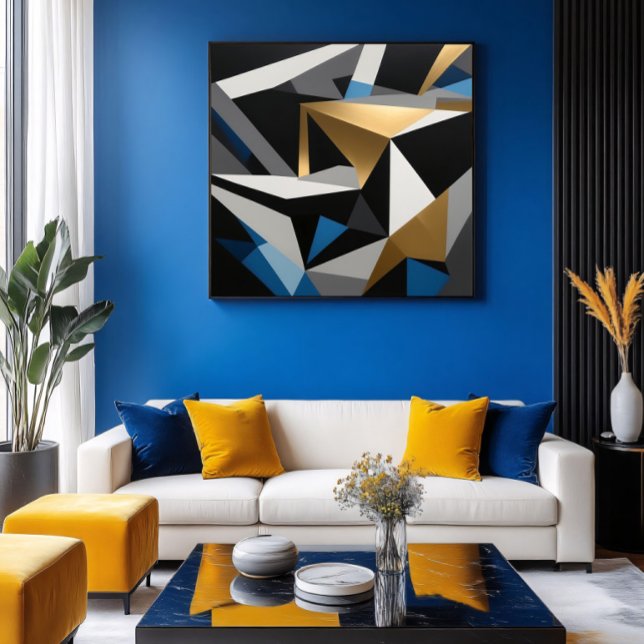 Luxury Geometric Prism Poster (Creator Uploaded)