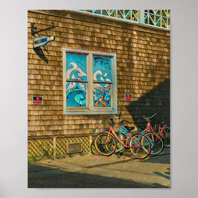 Luxury gifts for cyclists poster (Front)