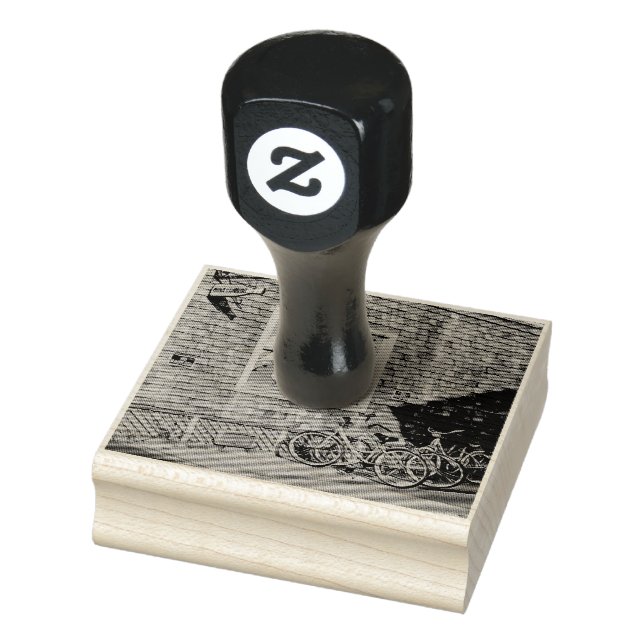 Luxury gifts for cyclists rubber stamp (Stamp)