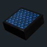 Luxury Glam Blue Faux Velvet Gift Box<br><div class="desc">Luxury Glam Blue Faux Velvet</div>
