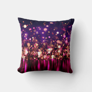 Luxury glitter background with glow. cushion