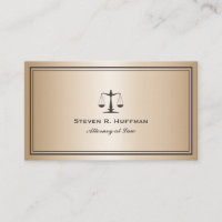 Luxury Gold Attorney Justice Scale Professional