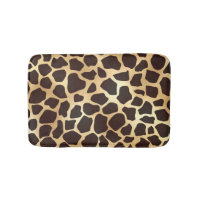 Luxury Gold Brown Giraffe Animal Print Pattern