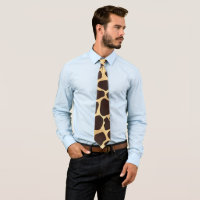 Luxury Gold Brown Giraffe Animal Print Pattern