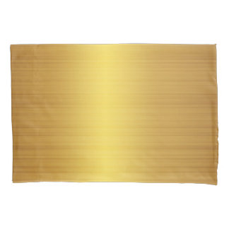 Luxury Gold Brushed Metal Texture 10 Pillowcase